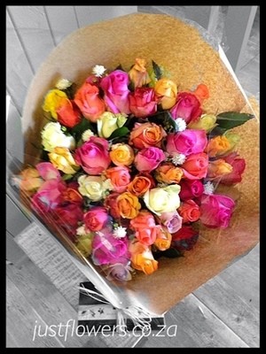 Mix 50 Roses Bouquet