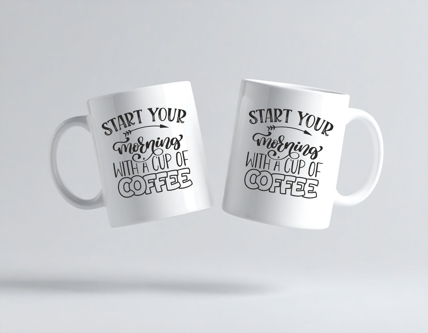 Start your morning with a cup of coffee