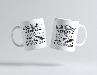 A day without coffee is like, just kidding I have no idea
