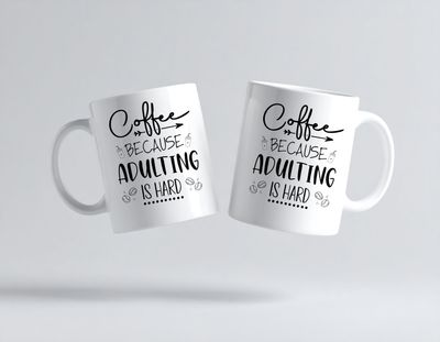 Coffee because adulting is hard