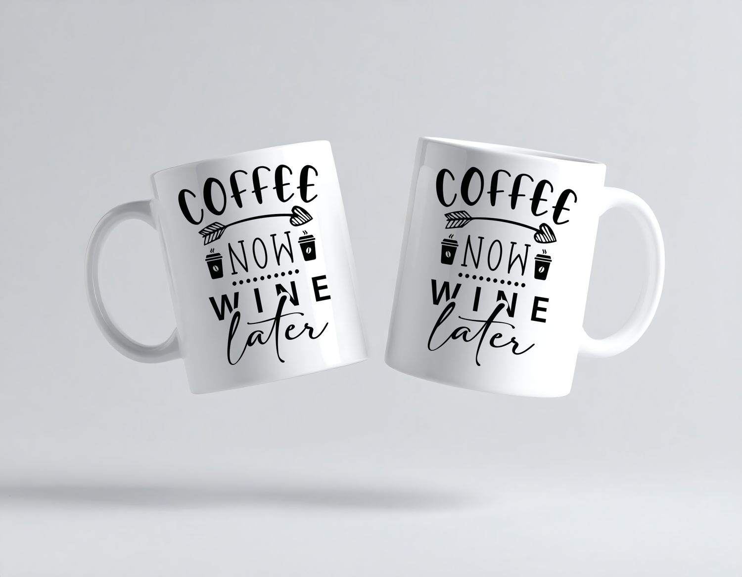 Coffee now wine later