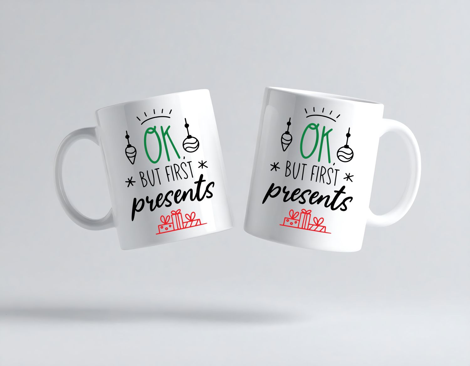 Ok but first presents