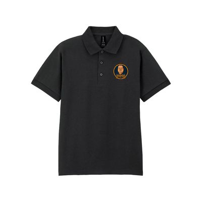 Doggo in the cab polo shirt with logo