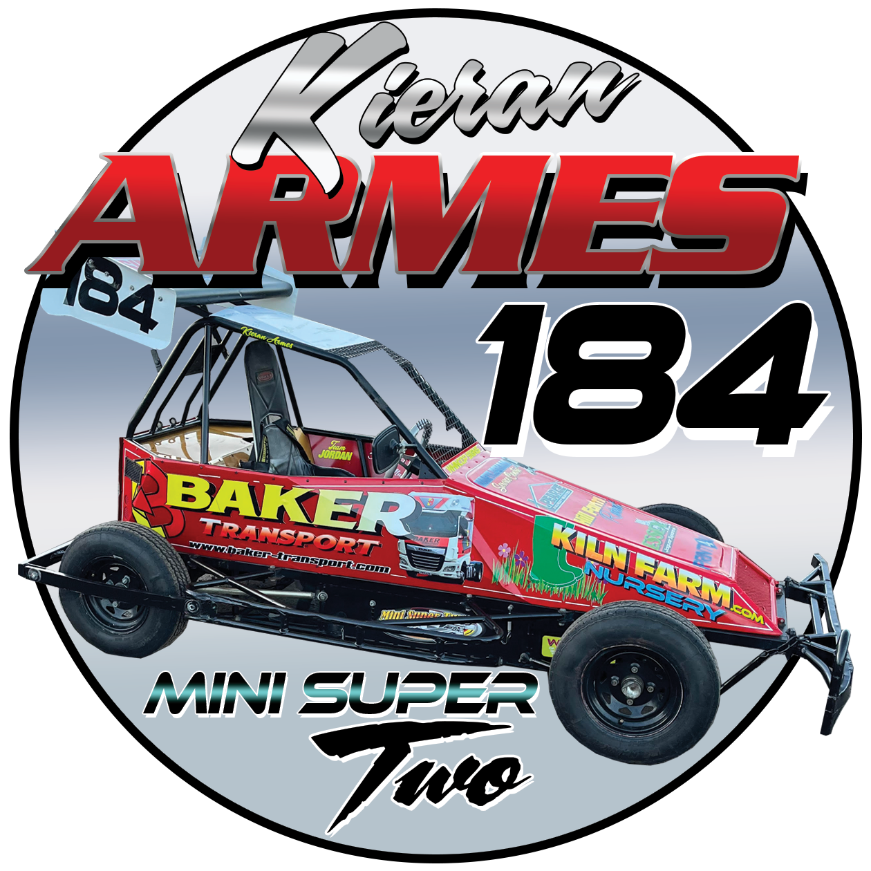 Kieran Armes 184 sticker