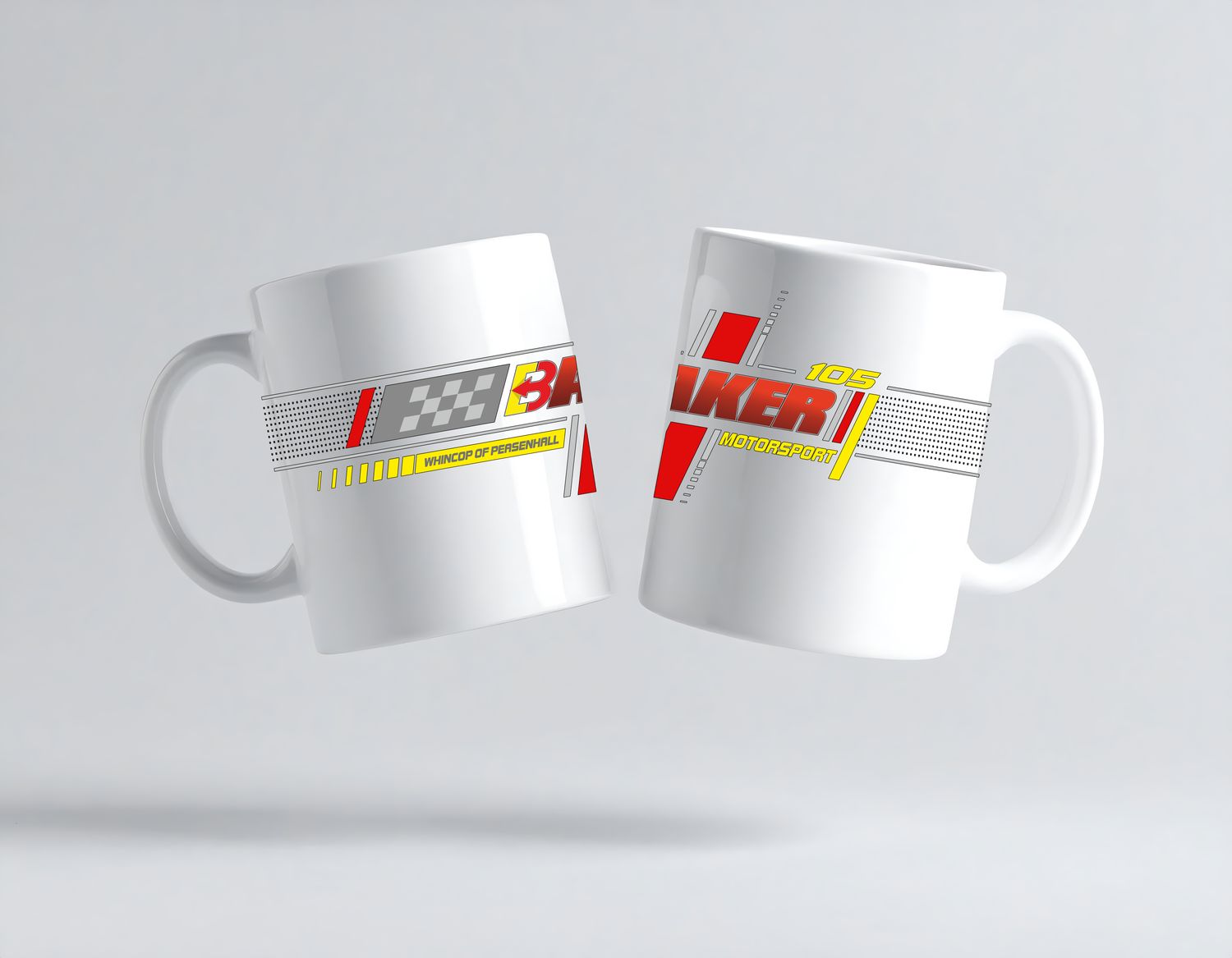 Baker motorsport 105 mug