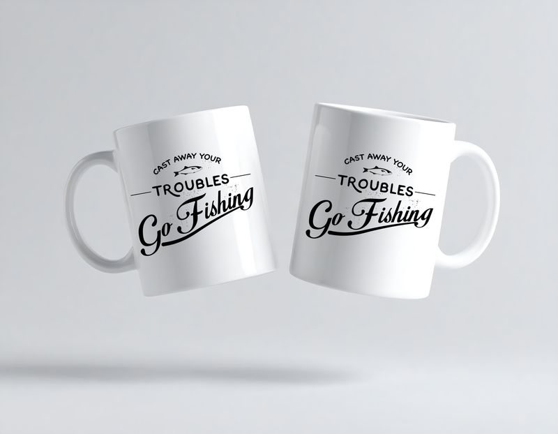 Cast away your troubles, go fishing