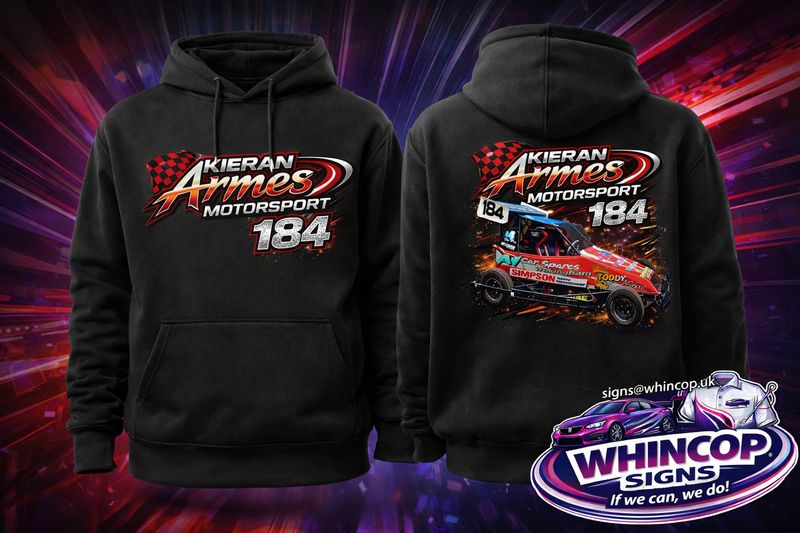 Kieran Armes 184 Hooded Sweatshirt