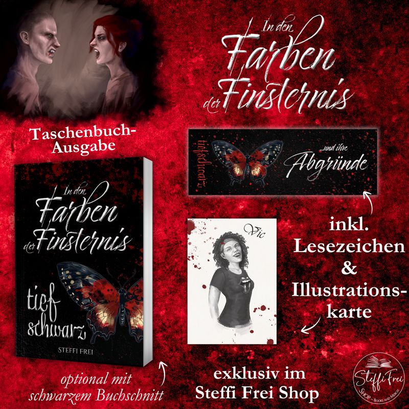 In den Farben der Finsternis: Tiefschwarz (Band 2, Taschenbuch) NEUAUFLAGE