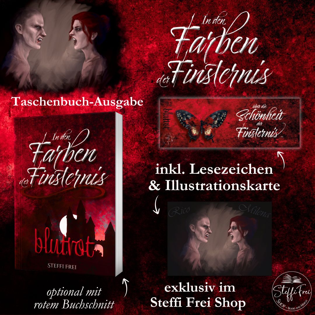 In den Farben der Finsternis: Blutrot (Band 1, Taschenbuch) NEUAUFLAGE