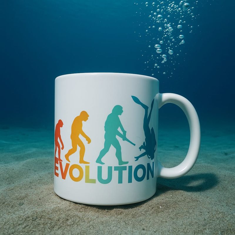Evolution Taucher Tasse