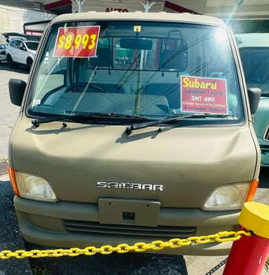 Subaru "Kei" 2000 Sambar Truck 4WD 5MT