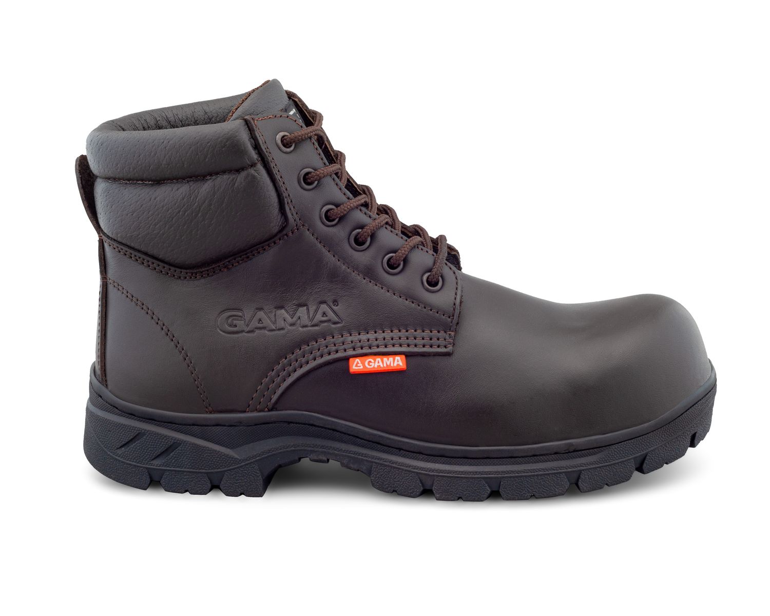Bota 20 Flor entera Café Suela Tropa Hule