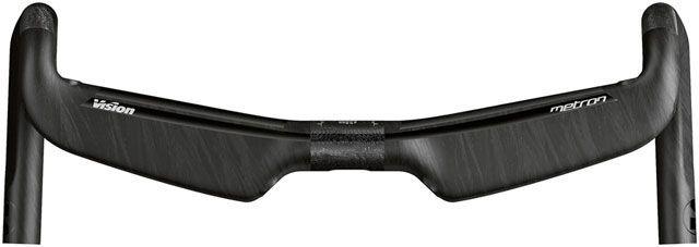 Vision Metron Aero Handlebar, 31.8mm Clamp Diameter, 420mm Width, +10° Rise, Aero Road Profile – Carbon