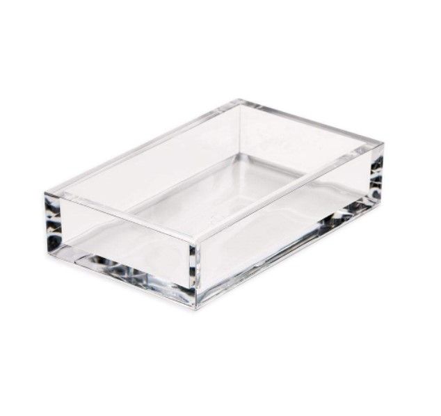 Clear Acrylic Guest Towel Holder