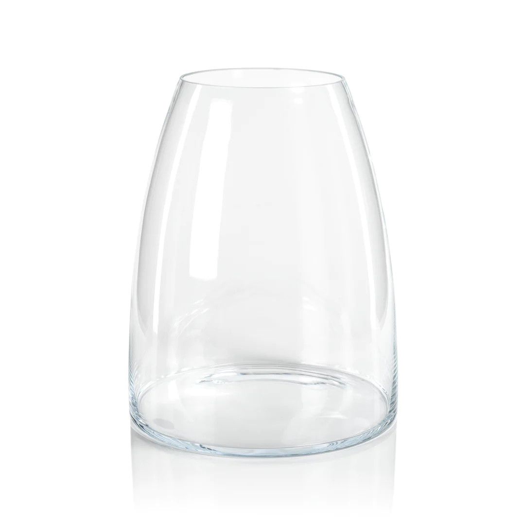 13.75" x  17.25" Large Glass Vase