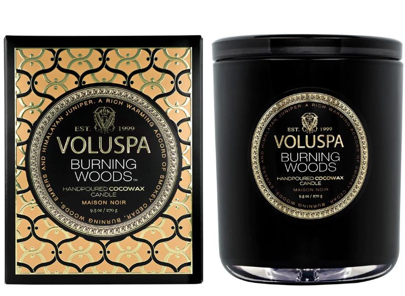 9.5oz Burning Woods Candle