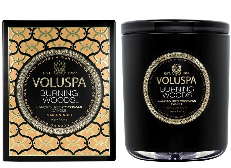 9.5oz Burning Woods Candle