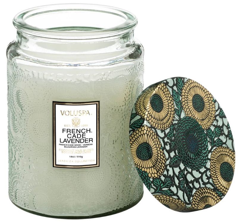 French Cade Lavender Large Jar Candle