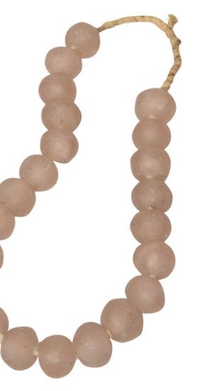 Small Hand-Crafted Vintage Pink Sea Glass Beads