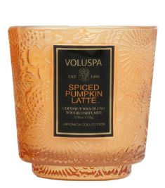 Spiced Pumpkin Latte Pedestal Candle