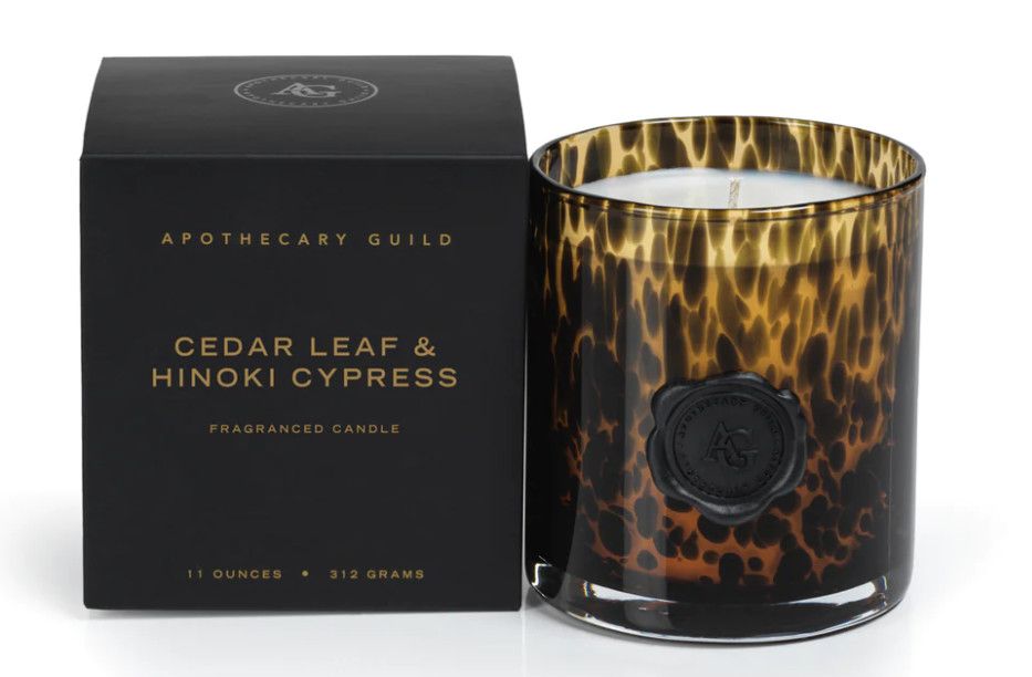 11oz Cedar Leaf & Hinoki Cypress Candle