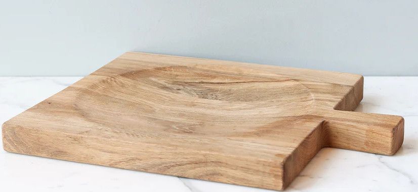 Oak Wood Bowl Cutting Board