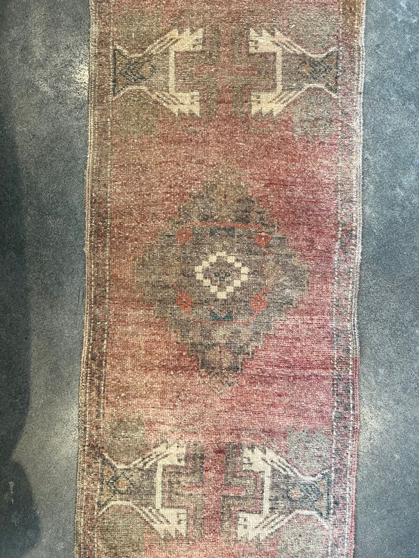 41"L x 17.5"W Vintage Rug 3