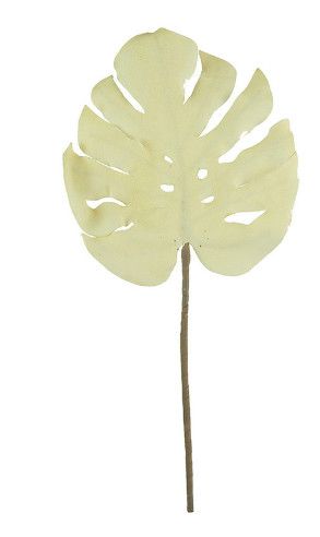 29" Ivory Palm Leaf Stem