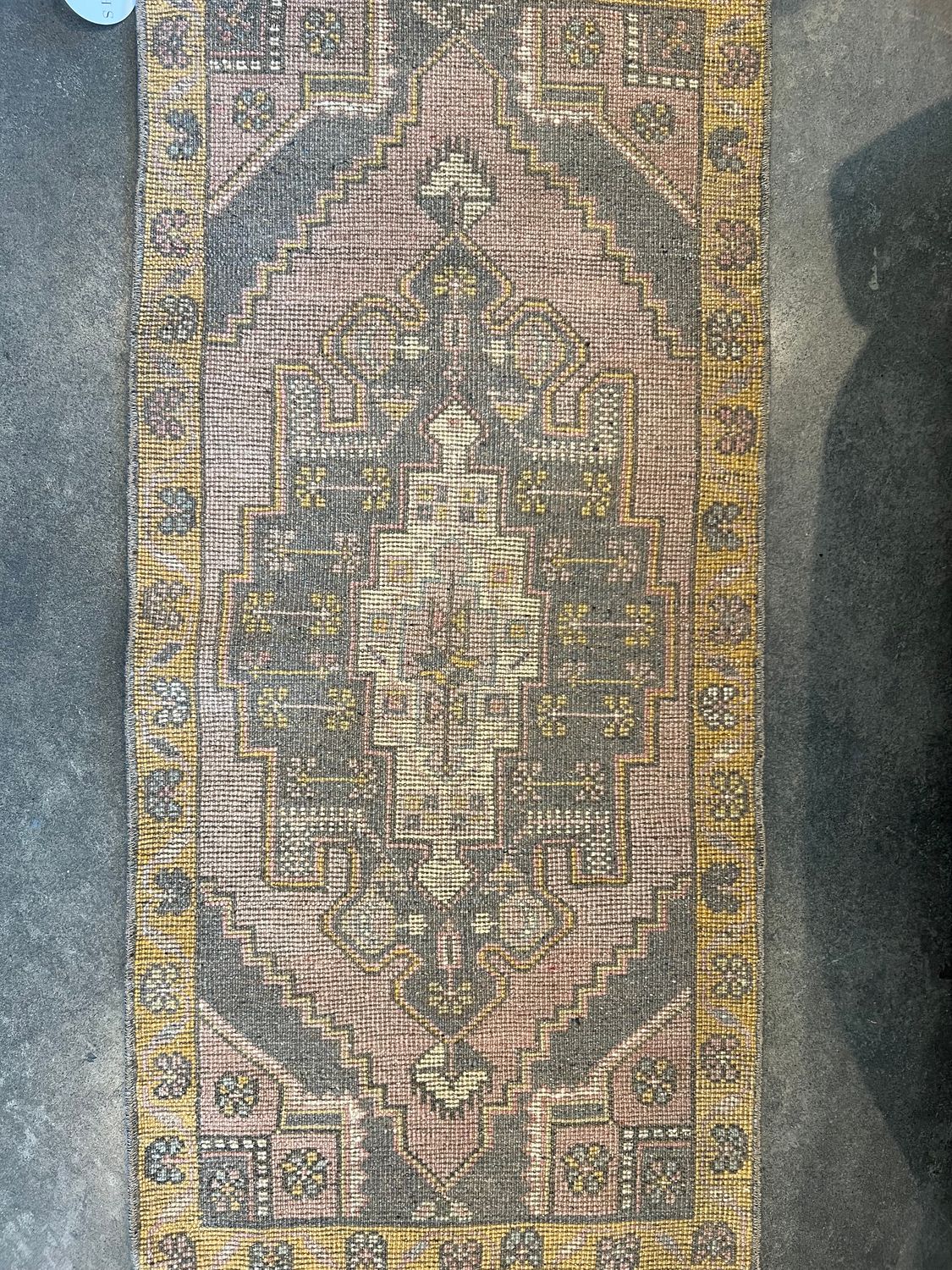 44"L x 20"W Vintage Rug 4
