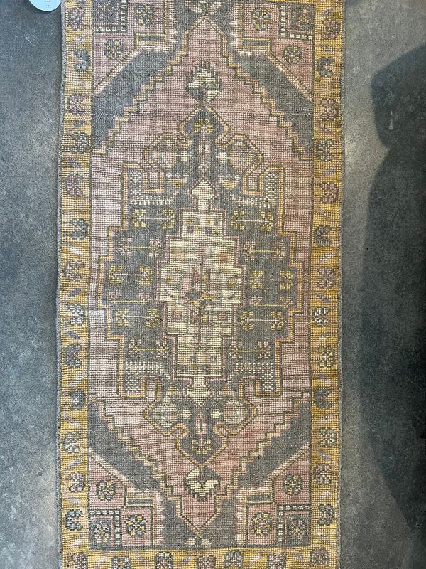 44"L x 20"W Vintage Rug 4