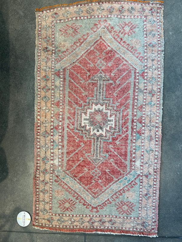 38"L x 22"W Vintage Rug 2