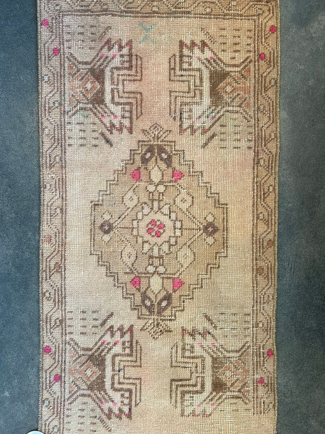 43.5"L x 20"W Vintage Rug 5