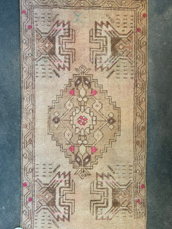 43.5"L x 20"W Vintage Rug 5