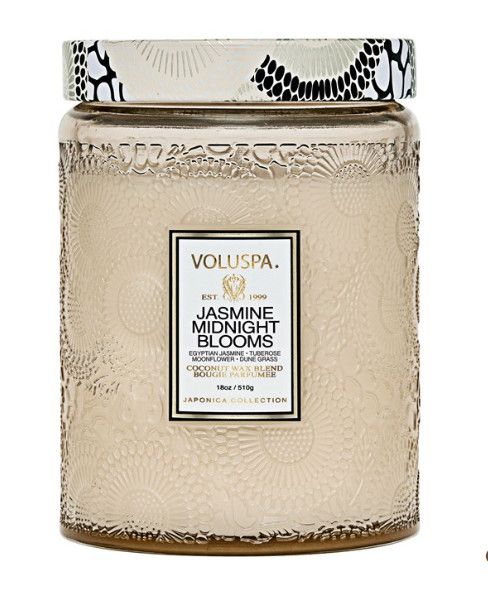 18oz Jasmine Midnight Blooms Candle