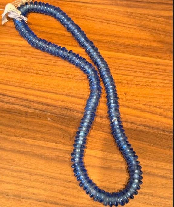 Small Blue Glass Beads