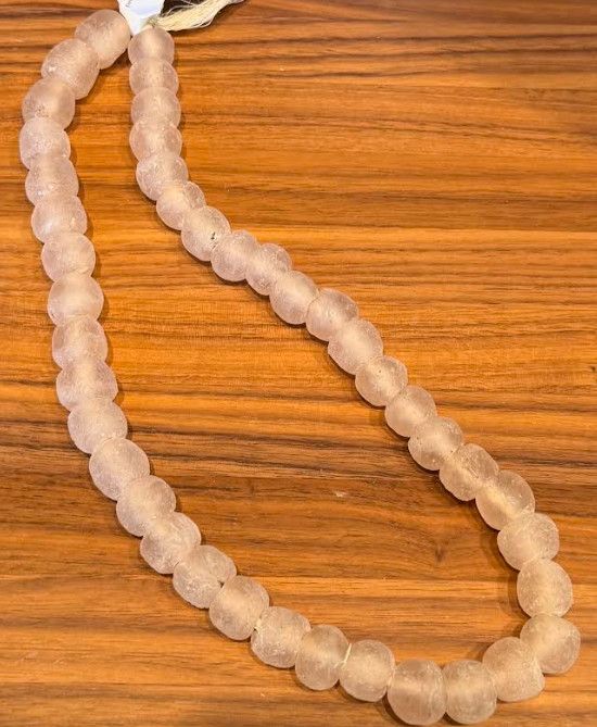 Small Pink Glass Beads