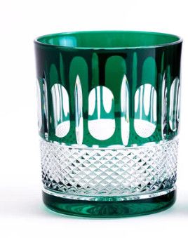 Emerald Green Glass Tumbler