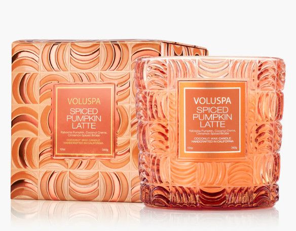 12oz Spiced Pumpkin Latte Candle