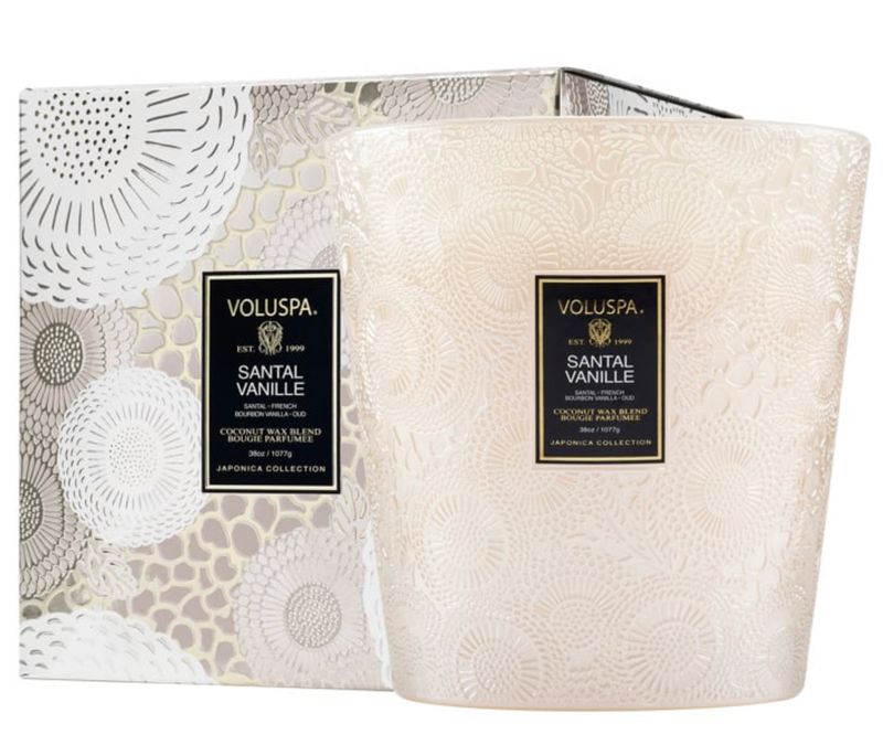 3-Wick Santal Vanille Candle 38oz
