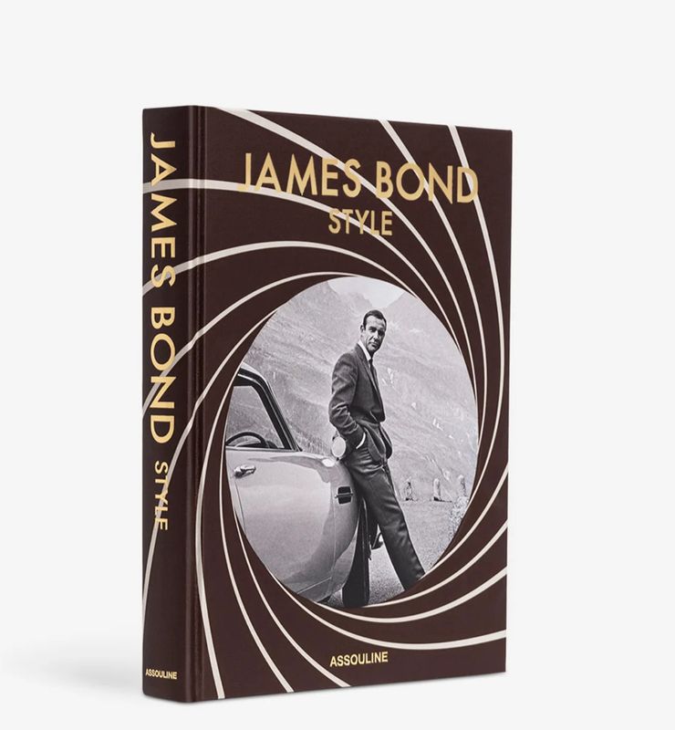 James Bond Style Hardcover Book