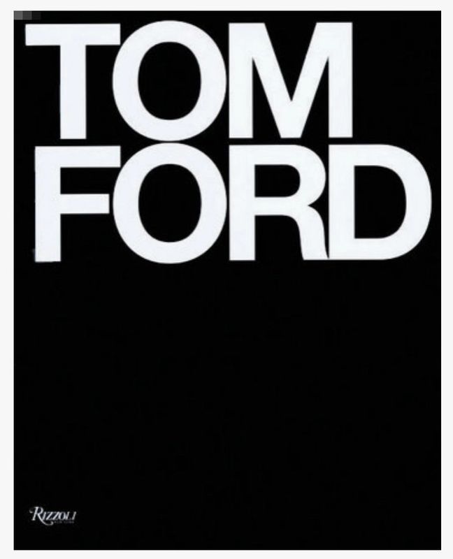 Tom Ford Black Hardcover Book