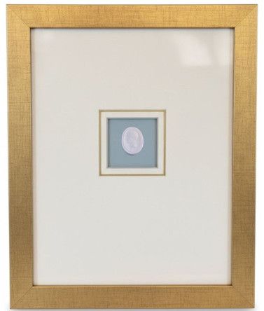 Intaglio Framed Giclee 12"W x 16"H