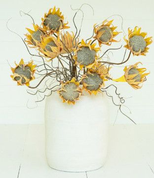 Sunflower Faux Stem