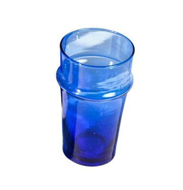 Blue Vintage Glass