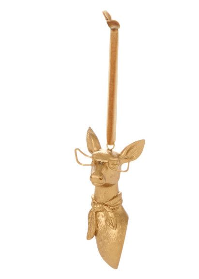 Gold Deer Ornament