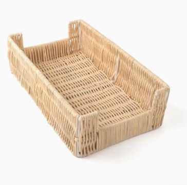 Natural Rattan Guest Towel Holder
