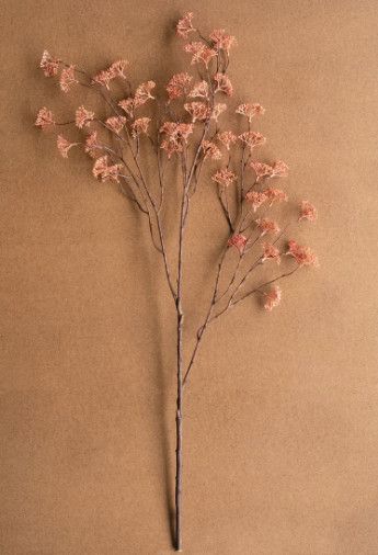 Blush Rice Stem 40"H