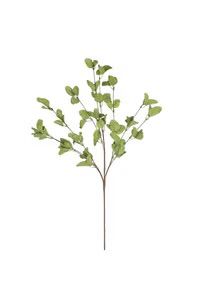 Realistic Faux Green Leaf Stem 26.5”H