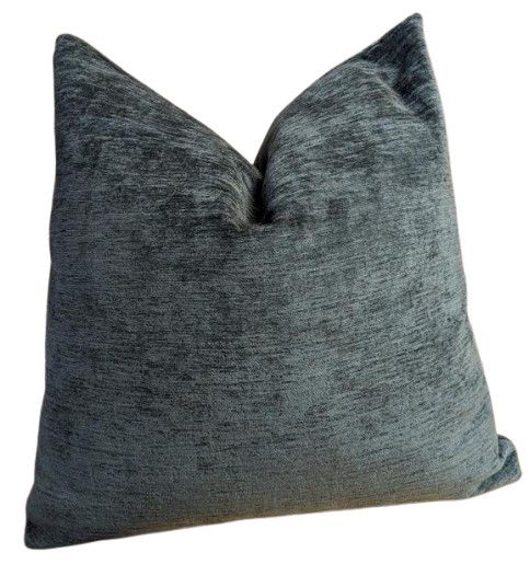 20x20 Charcoal Textural Pillow