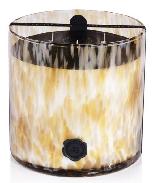 5-Wick Javanese Vetiver Candle in Opal Glass Jar 8"Dia.
